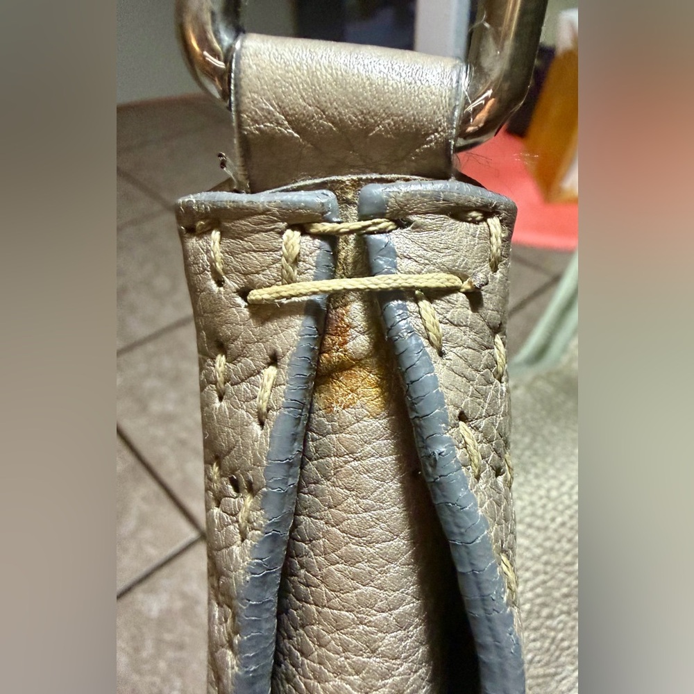Fendi Selleria Vintage Metallic Hobo Shoulder Bag COA - Picture 12 of 16
